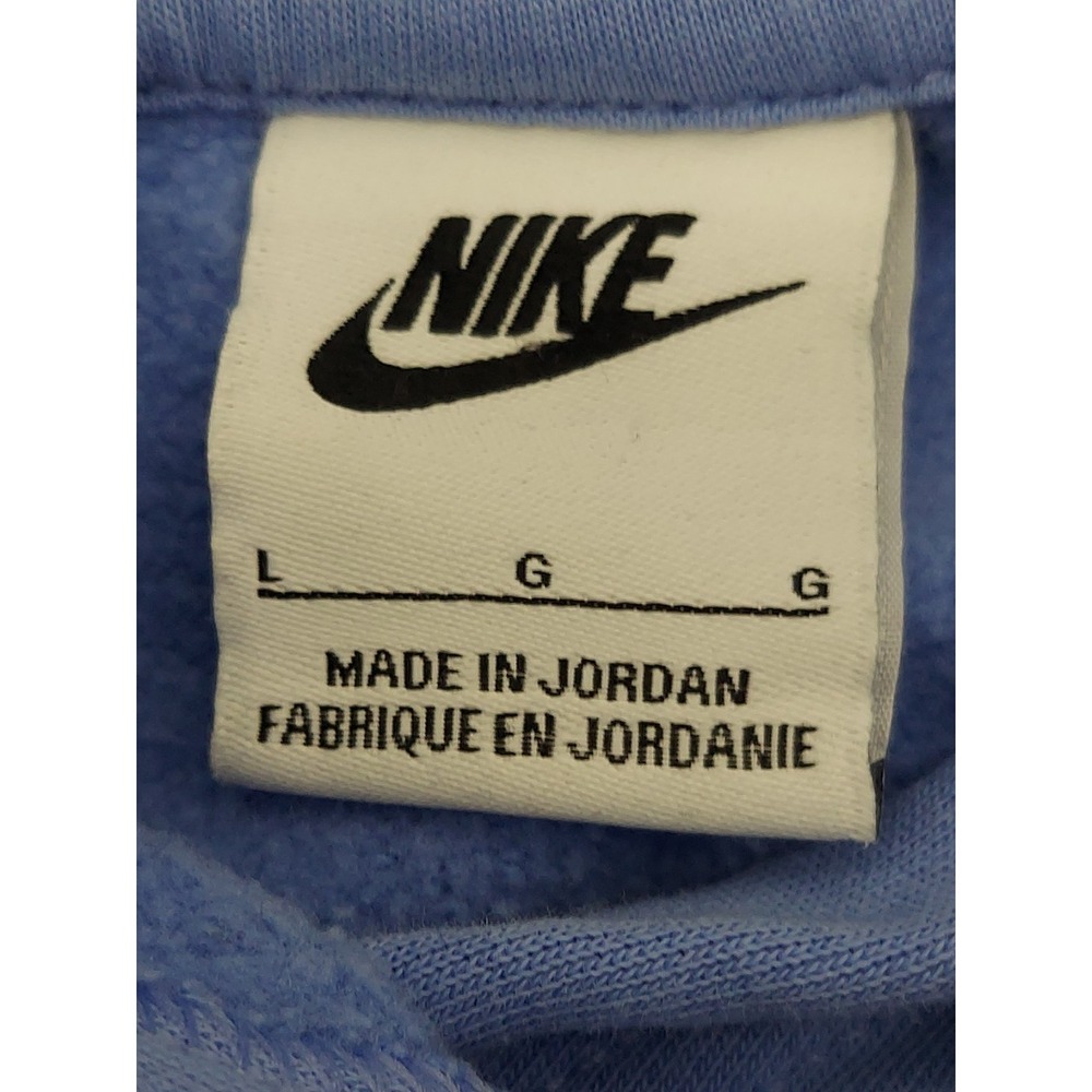 Nike Sportswear Club Hoodie Youth Large Blue Fleece Pullover Warm Swoosh‎ - Picture 3 of 10
